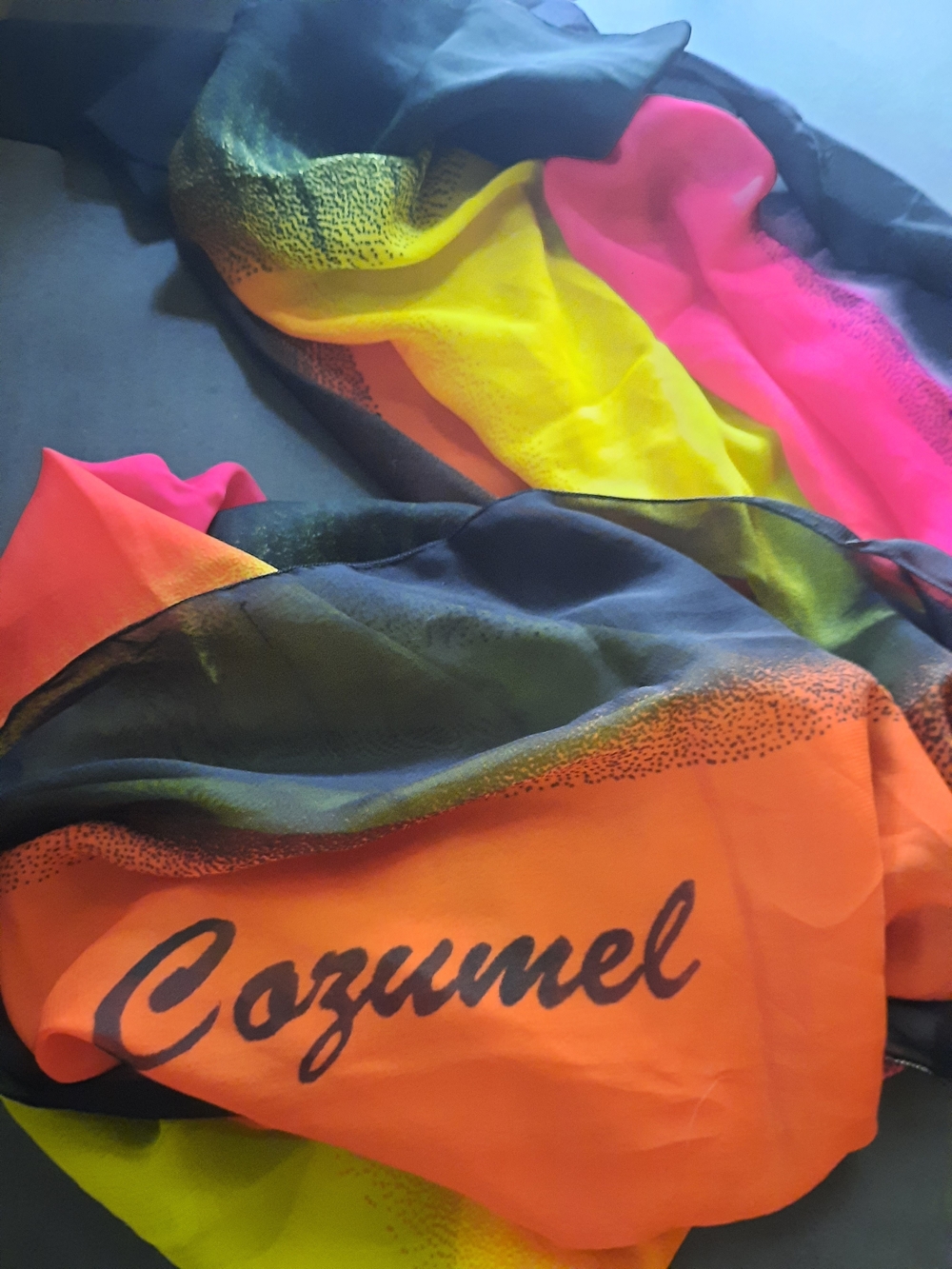 👙🩱Rima 🌊Beachworld🌊 UNITALLA Cozumel Vibrant Ombre Pareo Scarf